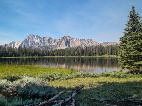 Lush Green Idaho Mountain Lake - Image 2